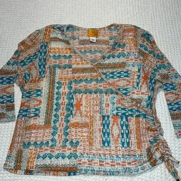Ruby Rd Women’s Aztec Top A932 - Picture 1 of 5